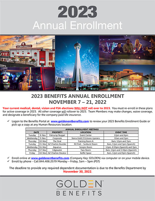 2023 Annual Enrollment Flyer